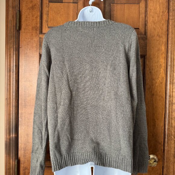 Karen Scott Gray Christmas Tree Sweater Large - Picture 8 of 12
